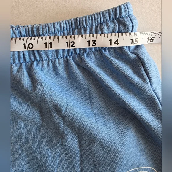 Legaci Block Island RI Baby Blue Joggers M Coastal Graphic Swratpants Athleisure - Picture 8 of 10